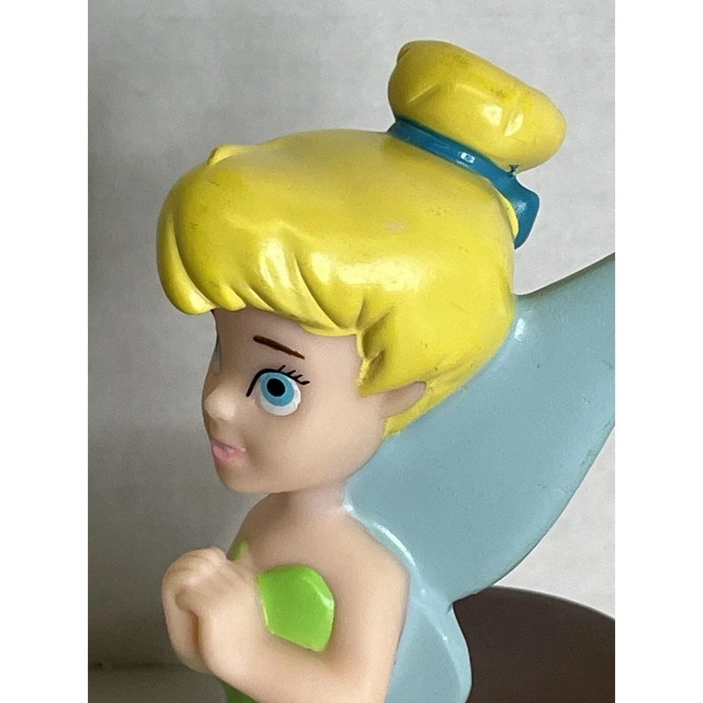 Disney‎ Parks Exclusive Bath  Toy Tinkerbell On Spool of Thread Figure 5